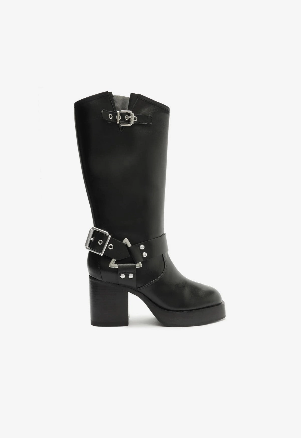 Wardrobe Base Abrasion Resistant Outsole Kiara Block Atanado Leather Boot