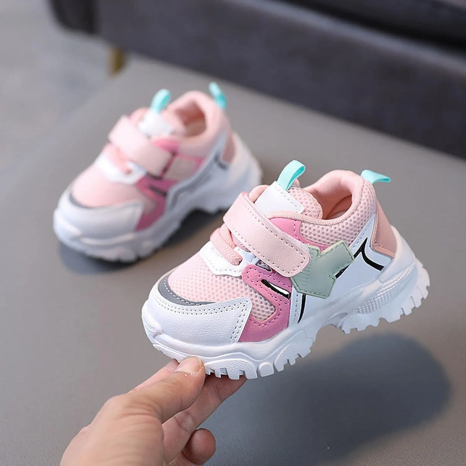 Kids Girls Sports Shoes Casual Single Shoes First Walkers Shoes Summer Outdoor Soft Breathable Sports Shoes Kids Shoes 5