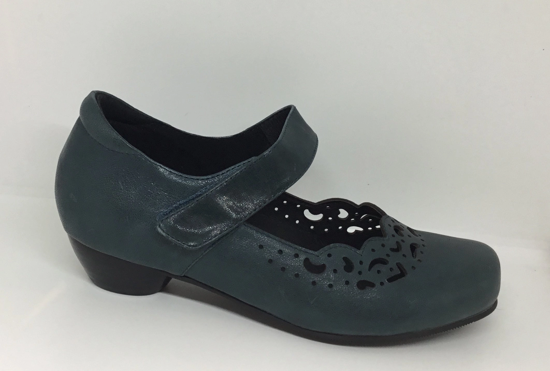 Formal Event Klouds Daintree Jade Leather Orthotic Friendly Heel