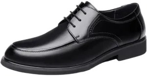 Lace Up Formal Shoes for Men Classic Leather Oxford Dress Style
