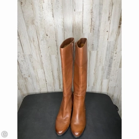 Boots Knee Heels By Naturalizer In Brown, Size: 9 Seamless Comfort Urban Commute