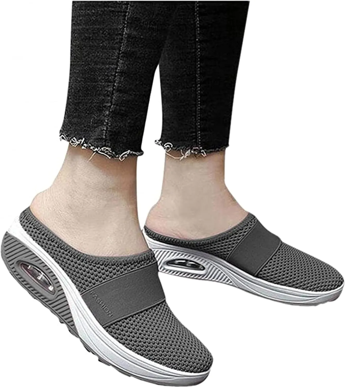 Ladmiple Sneakers For Women Walking Shoes Arch Support Casual Slip On Fashion Comfortable Dressy Summer Flats Loafers