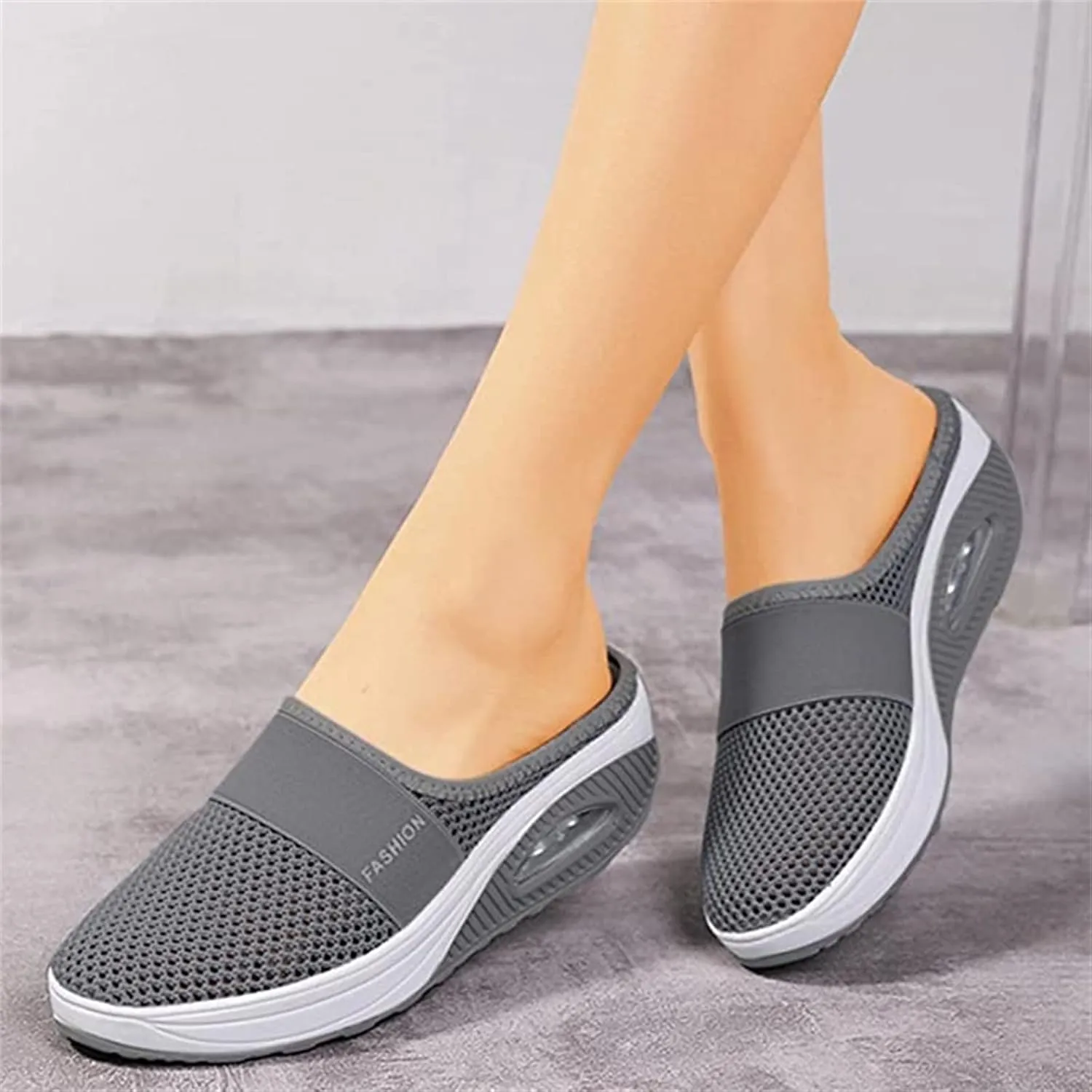 Ladmiple Sneakers For Women Walking Shoes Arch Support Casual Slip On Fashion Comfortable Dressy Summer Flats Loafers