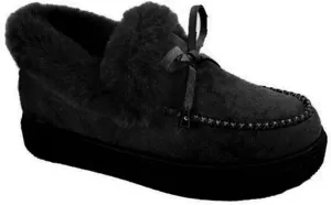 Ladmiple Snow Boots For Women Wide Faux Fur Lined Warm Ankle Booties Comfort Slip On Outdoor Thickening Walking Winter Shoes