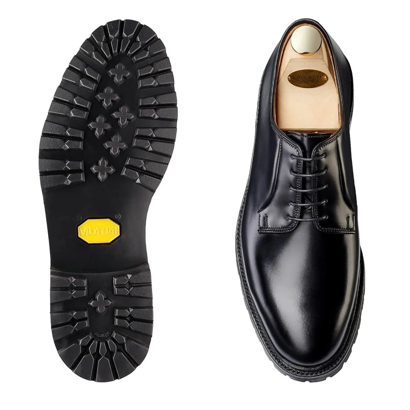 Ergonomic Travel Enthusiasts Ergonomic Footbed Lanark 3 Black Cavalry Calf