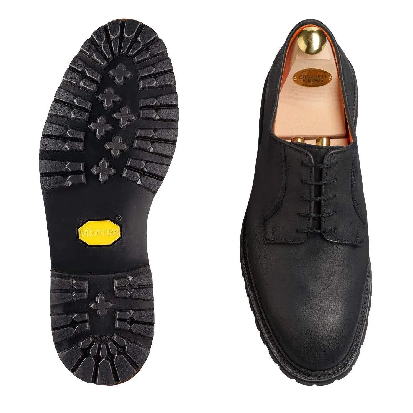 Dynamic Flex Grooves Lanark 3 Black Rough-Out Suede