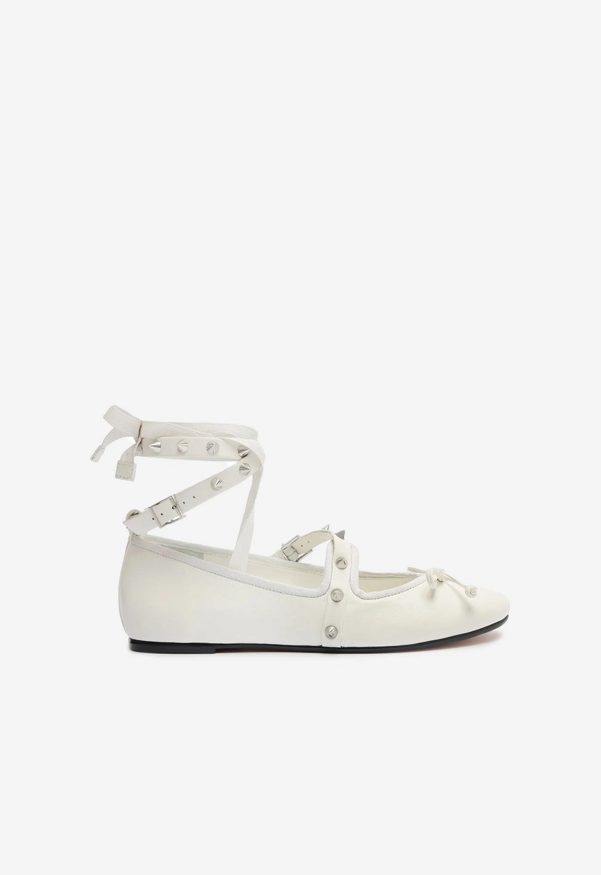 Soul Step Larissa Lace Up Calf Leather Flat