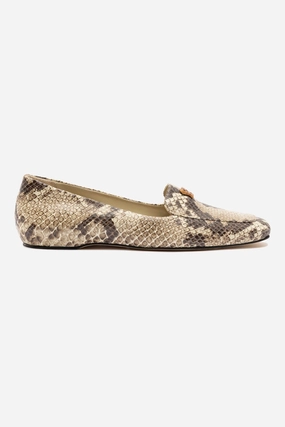 Larroud?? x CPPXO Loafer In Neutral Snake Leather Daily Slip-ons