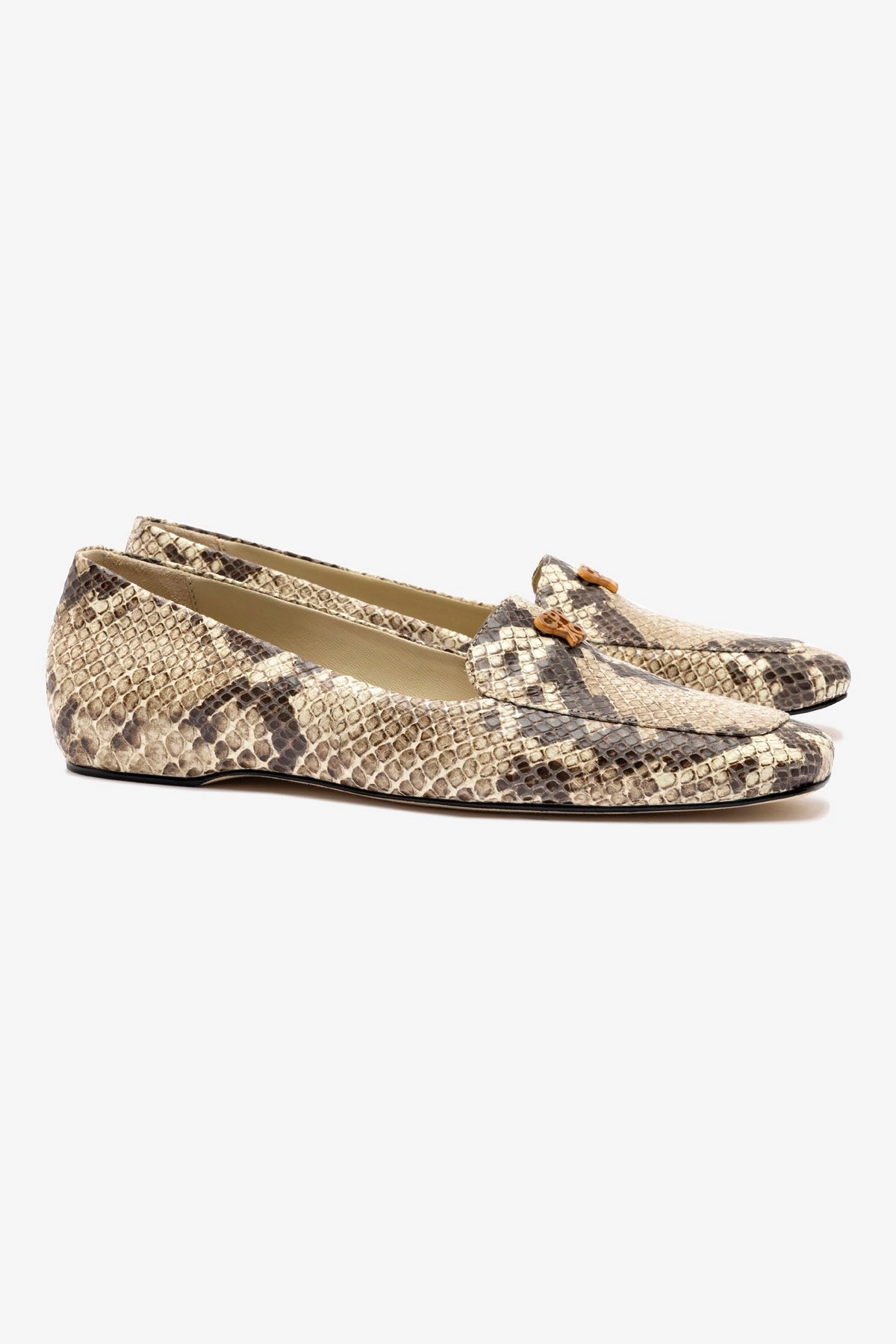 Larroud?? x CPPXO Loafer In Neutral Snake Leather Wellness Step