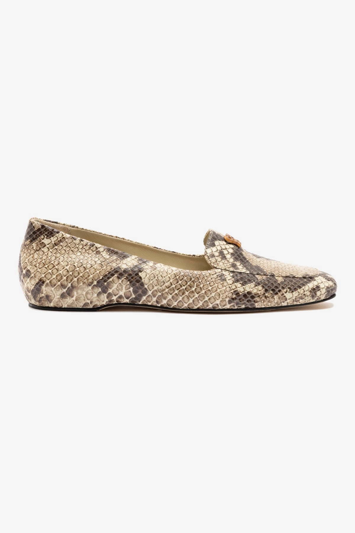 Larroud?? x CPPXO Loafer In Neutral Snake Leather Daily Slip-ons