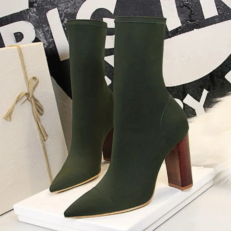 Last Good Fight Mid-Calf Boots