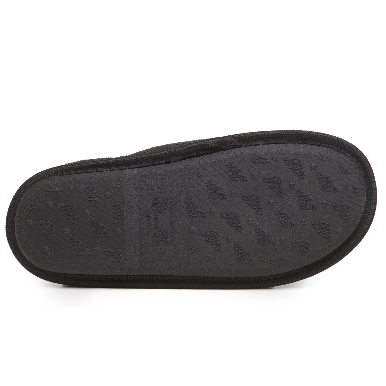 Laura Ashley Women's Spa Slip-On Clog Slippers with Memory Foam | House Slippers with Cushioned Insole for Ladies