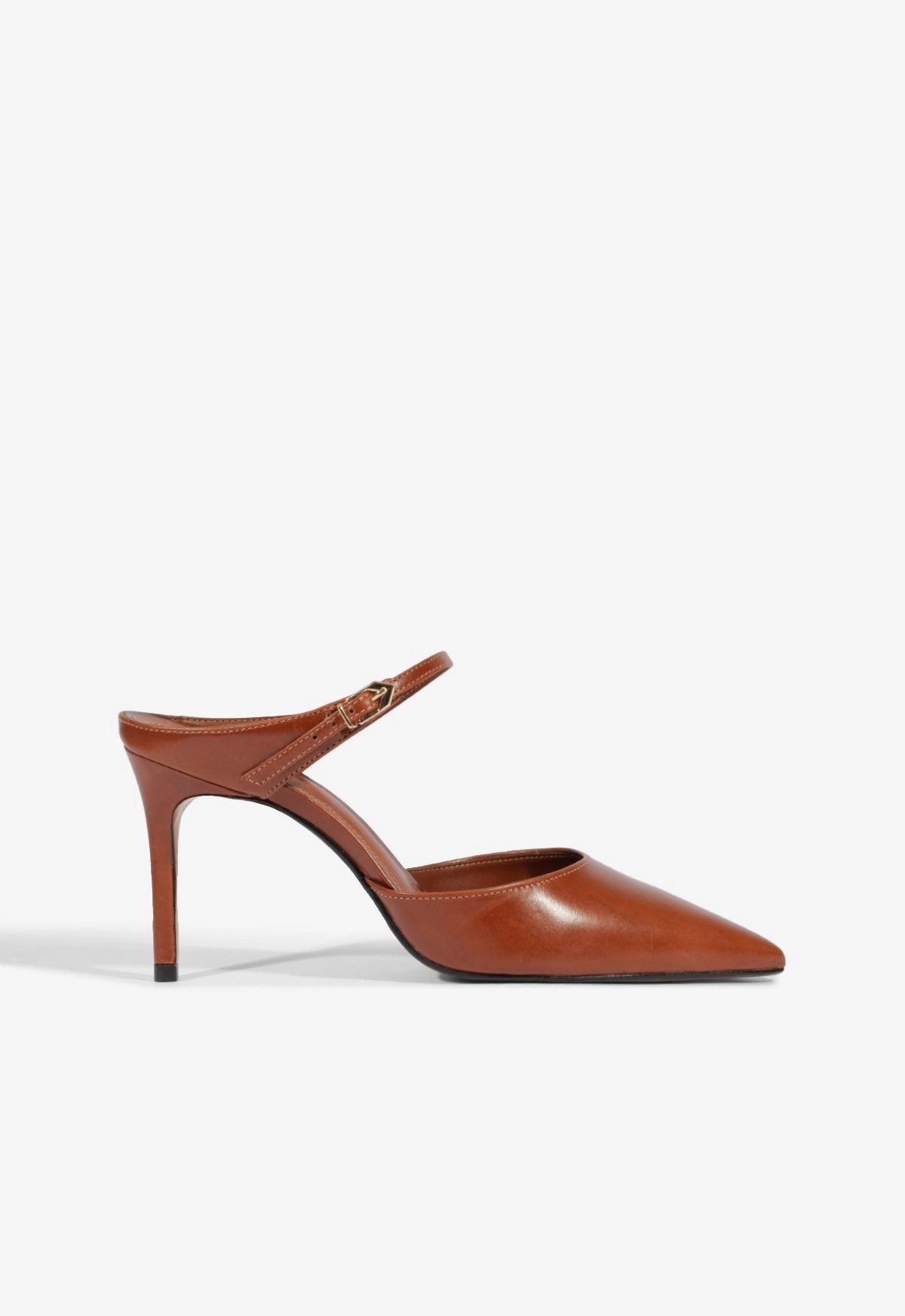 Star Walk Block Walk Laura Mule Leather Pump