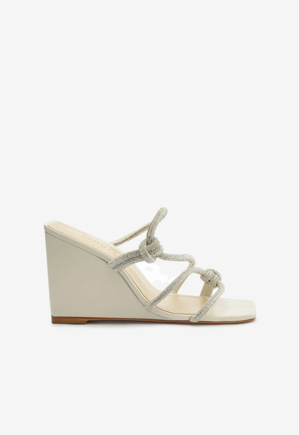 Lauryn Leather Sandal Wide Base