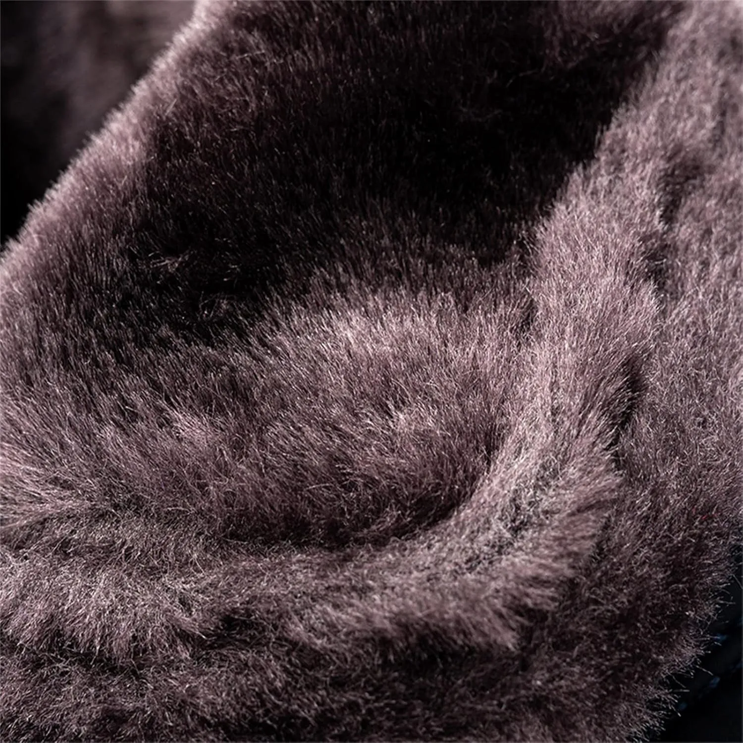 Lausiuoe Winter Boots For Women Waterproof Snow Non Slip Fur Lined Warm Slip On Booties Comfortable Outdoor Shoes