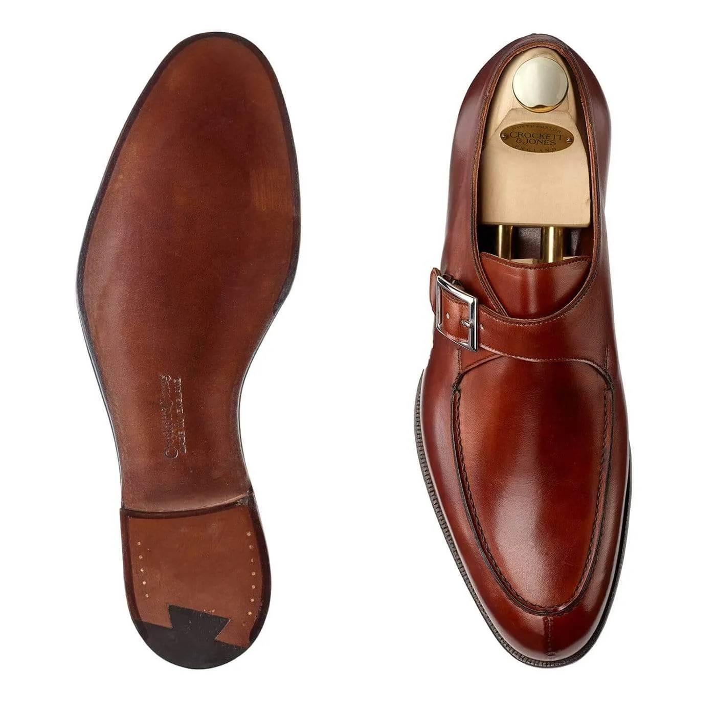Bone Aid Compression Molded Midsole Lawrence 2 Chestnut Antique Calf