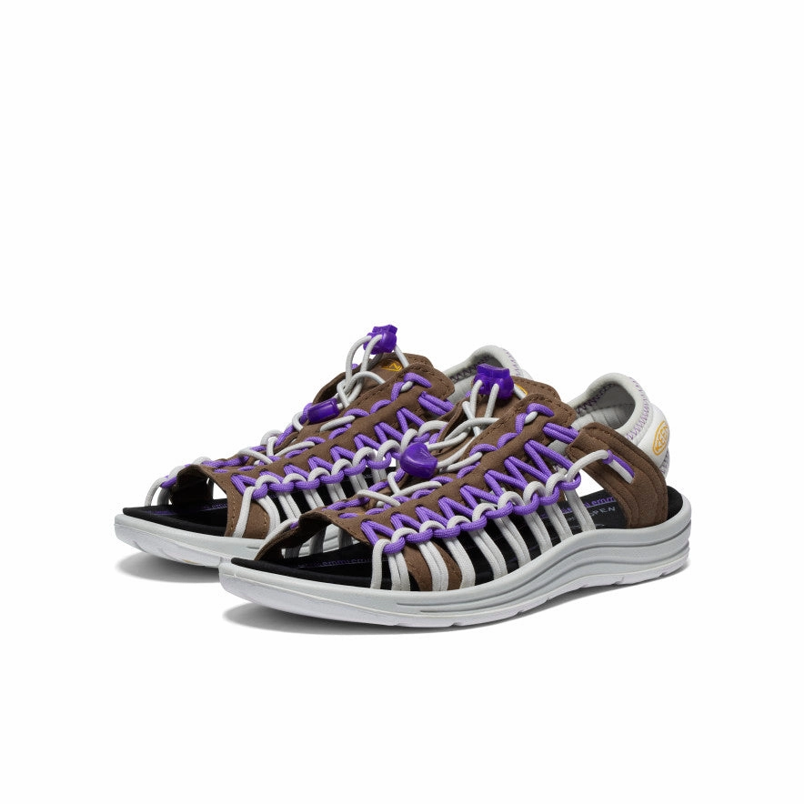 Daily Essentials Women's UNEEK II Open Toe x emmi  |  Dark Earth/Tillandsia Purple