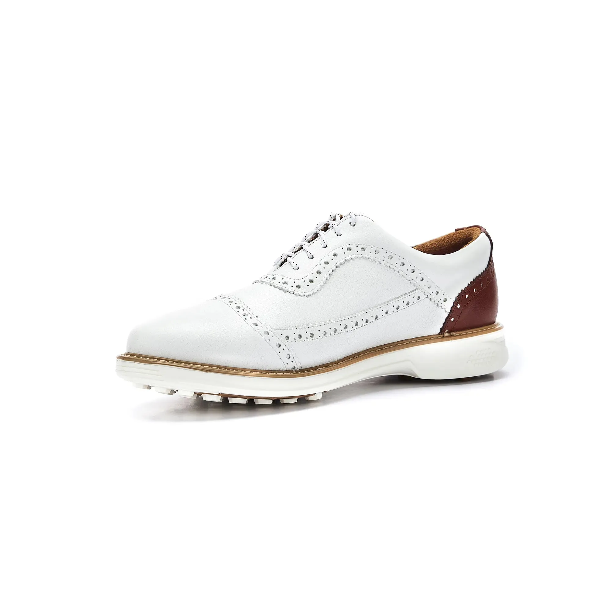 Legacy Hope Spikeless White Honey Golf Shoes