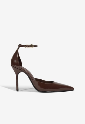 Lena Patent Pump Polished Glamour Trendy Look