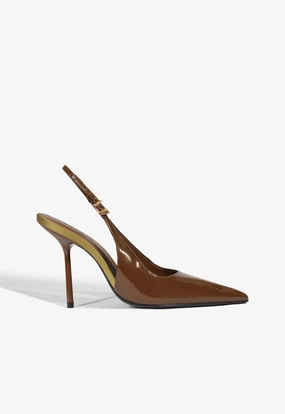 Walk Tall Leona Patent Pump