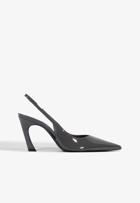 Power Glam Elegant Feel Lexi Sling Patent Pump