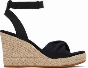 Ultra Light Trail Running Marisela Wedge Sandal - Black