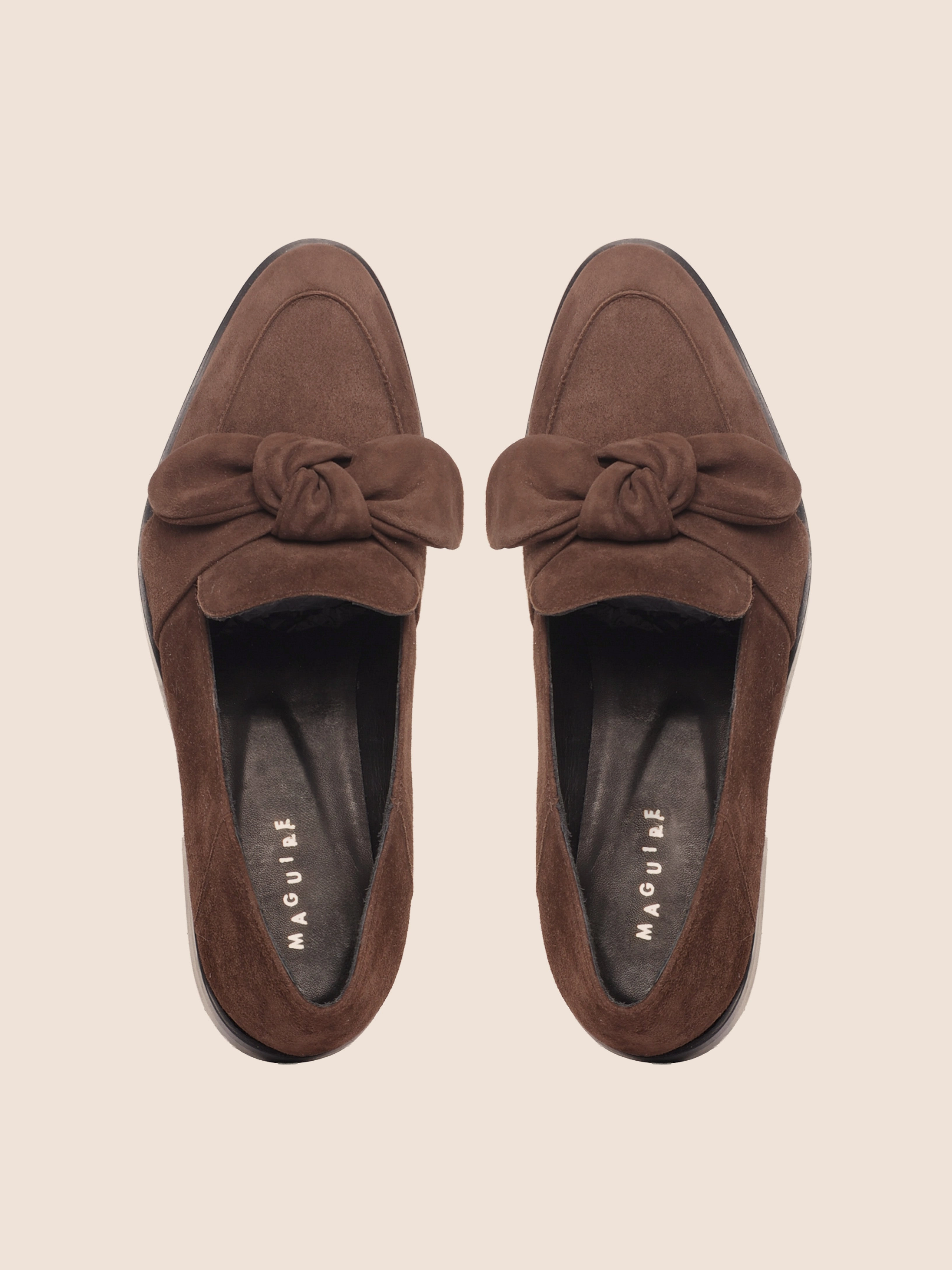 Earth Tone Flexible Material Valencia Brown Loafer