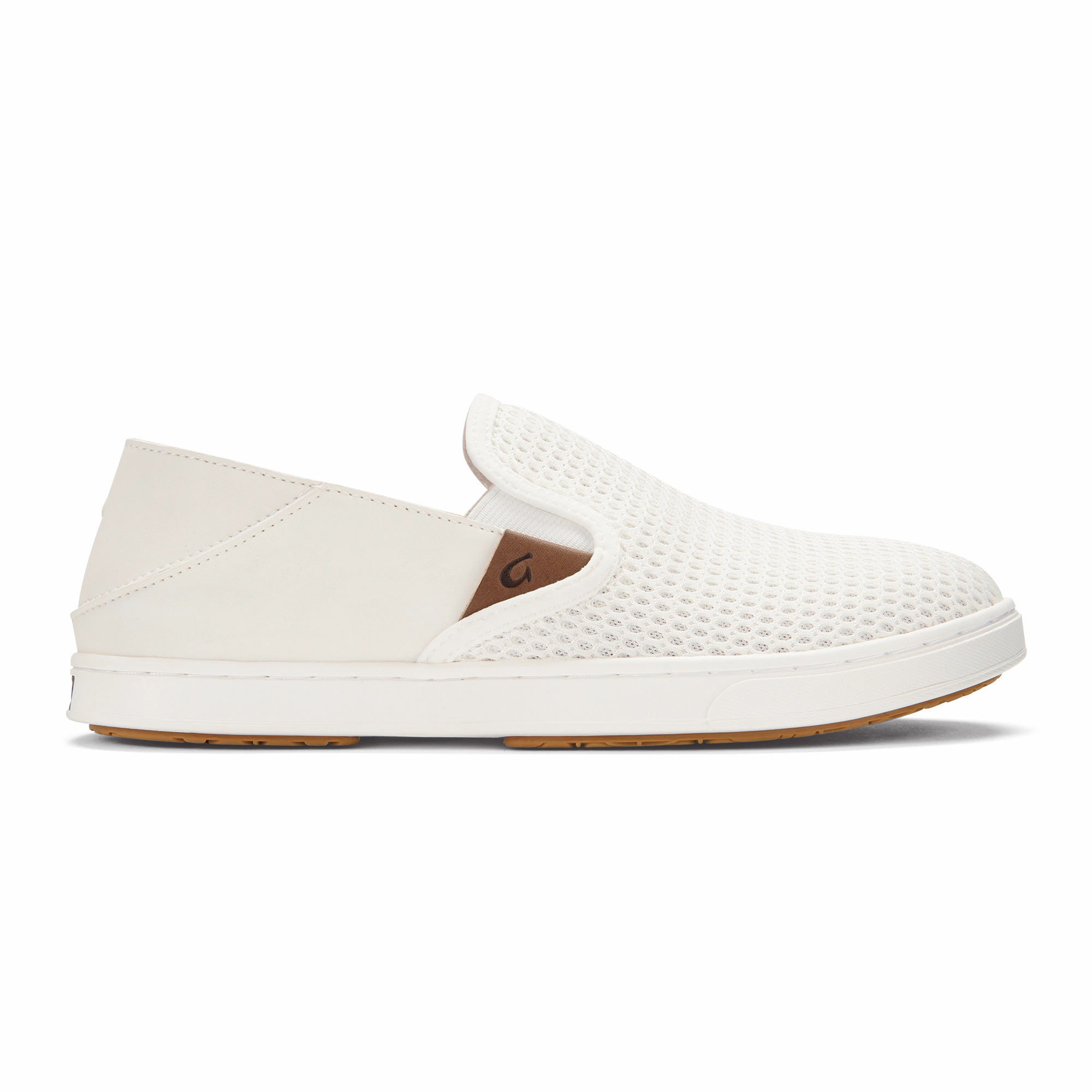 Pehuea - Bright White Relaxing Fit Fastening Secure Slip On