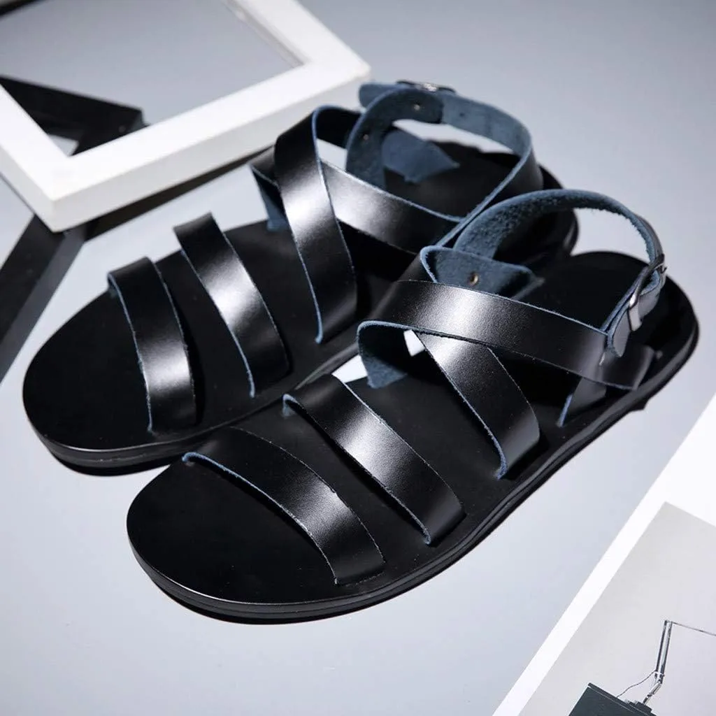 Lightweight Sandals Beach Flat Shoes Casual Men's Fashion Men's sandals Mens Water Slide Sandals