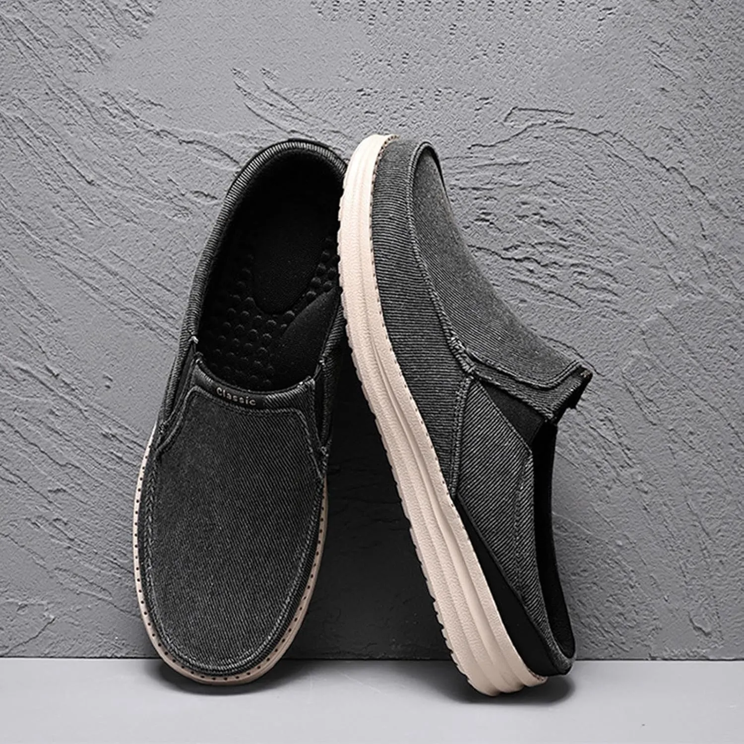 Lightweight Shoes Men's Breathable Toe Cap Outer Wear Trendy Casual Shoes
