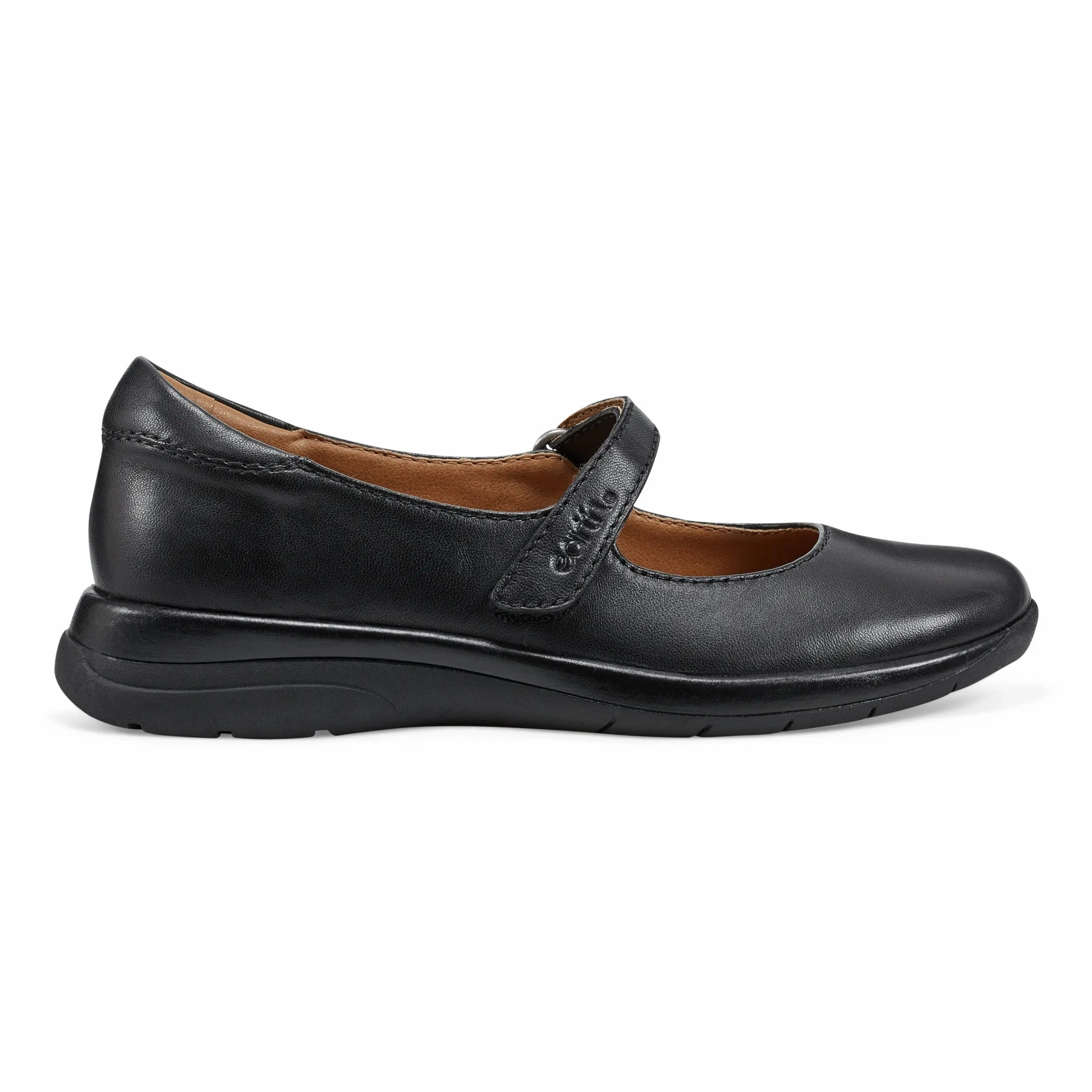 Walkable Fish Dock Tose Lug Sole Square Toe Casual Ballet Flats