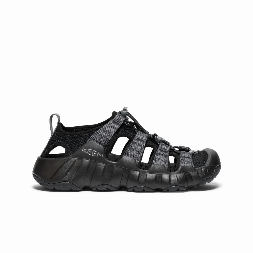 Hypoallergenic Lining Soft Tech Foam Women's Hyperport H2 Sandal  |  Black/Steel Grey