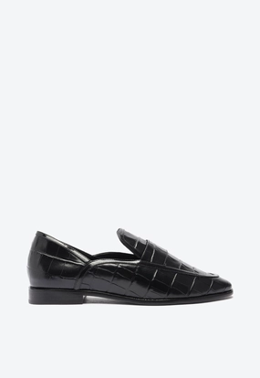 Maurice Croco Embossed Flat Summer Heat