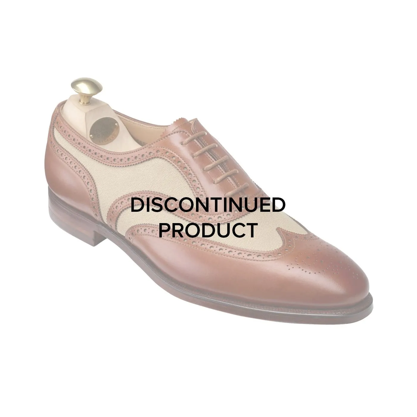 Sweat Resistant Standing Workers Gerrard 4 Mahogany Calf & Stone Canvas