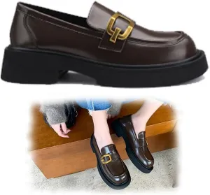 Loafers for Women Platform Chunky Women's Loafers Loafers for Women Comfort Business Casual Shoes Slip On Casual Shoes