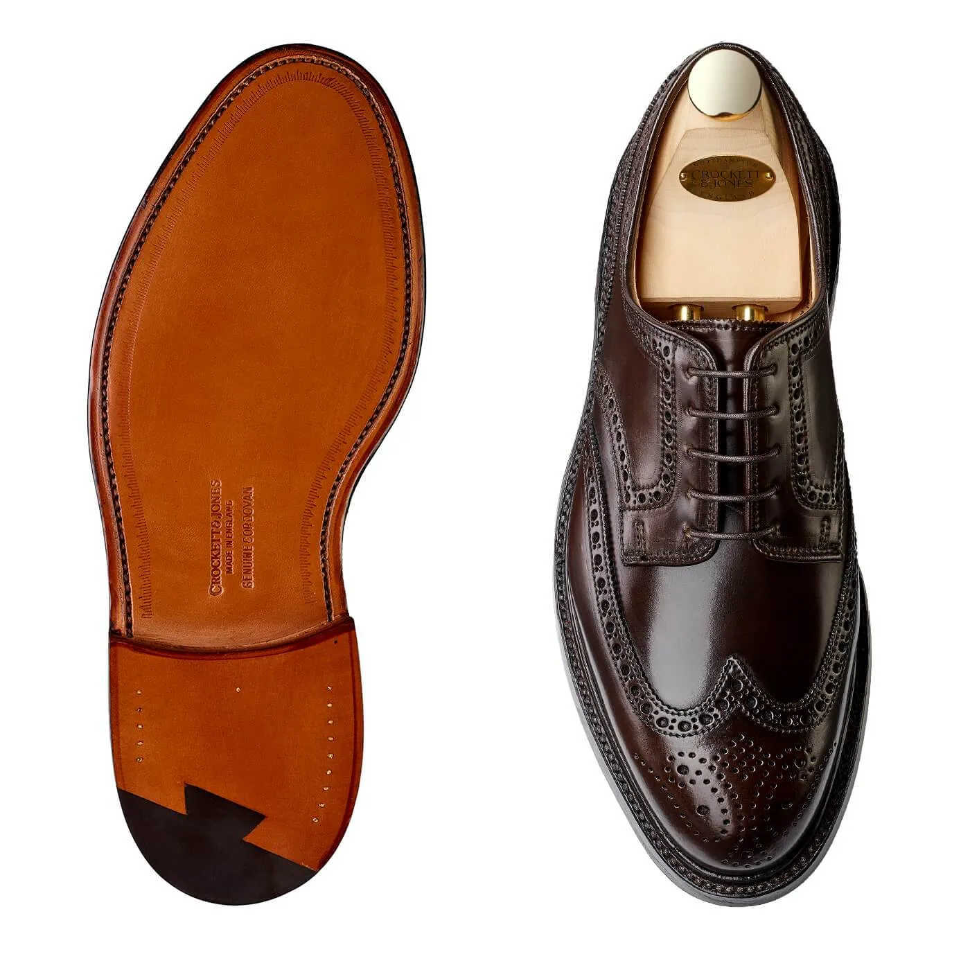 Pembroke Dark Brown Cordovan Comfort Fit