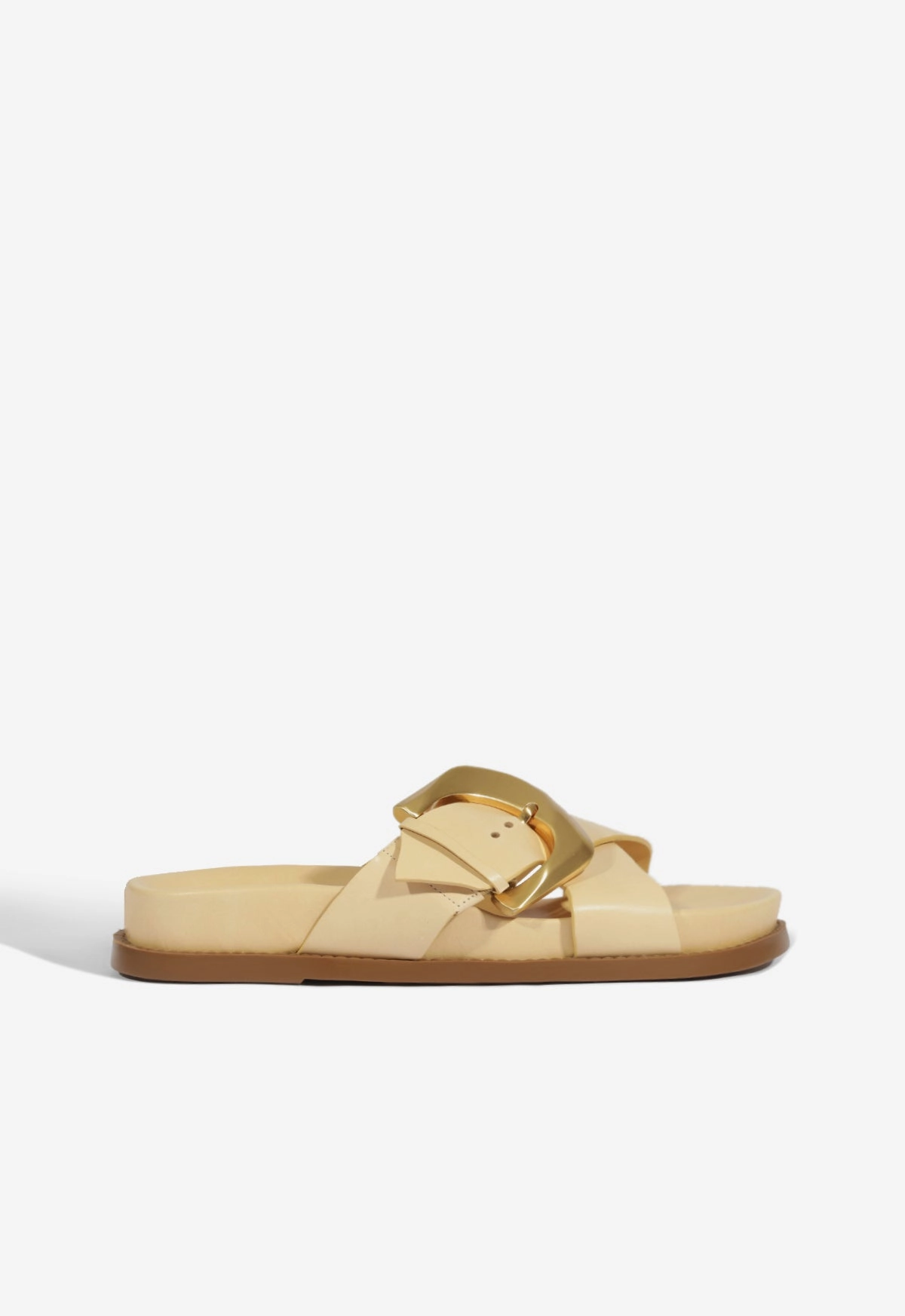 Lois Beige Sporty Sandal Comfort Padding