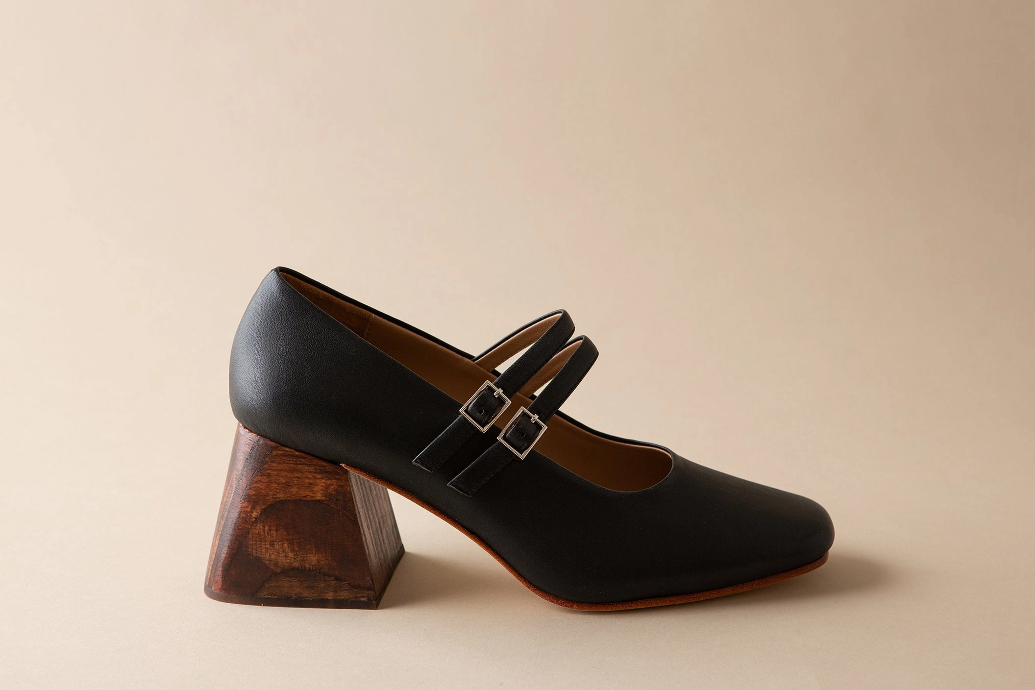 PERRY Shiny Finish Wrapped Heel