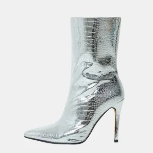 Lotus Shiny Boots