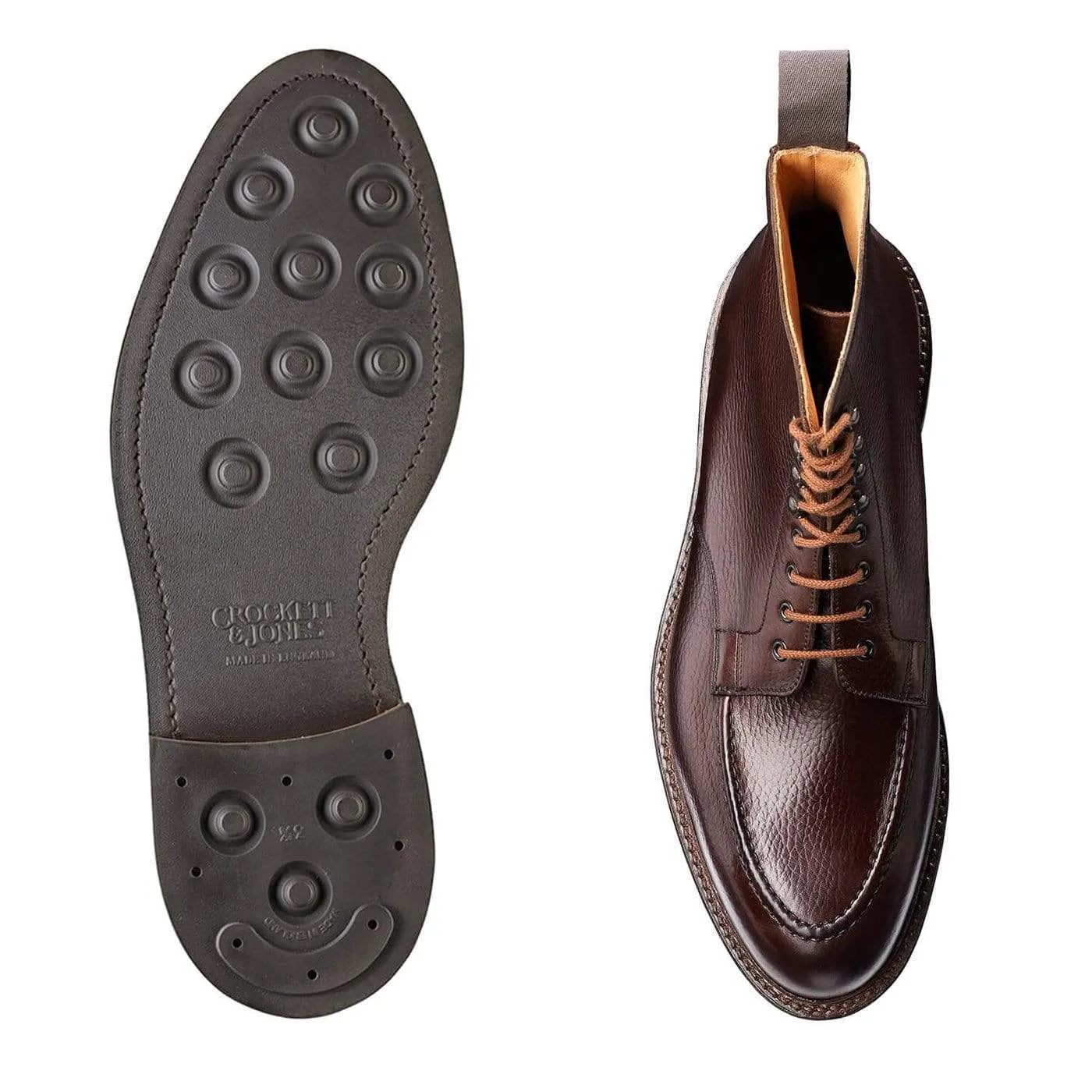 Galway 2 Dark Brown Country Calf Grain Secure Strap