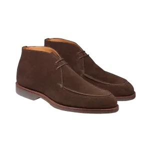 Breathable Comfort Seeker Neutral Tones Bibury Dark Brown Suede