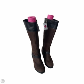 Boots Knee Heels By Clarks In Brown, Size: 6.5 Insulated Mountain Hike