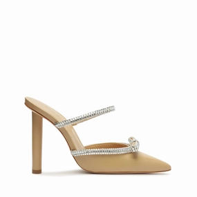 Avril Nappa Leather Pump Stable base