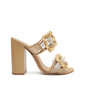 Enola Vinyl Sandal Bone Aid