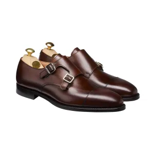 Lowndes 4 Dark Brown Burnished Calf Joy Step Mesh Upper