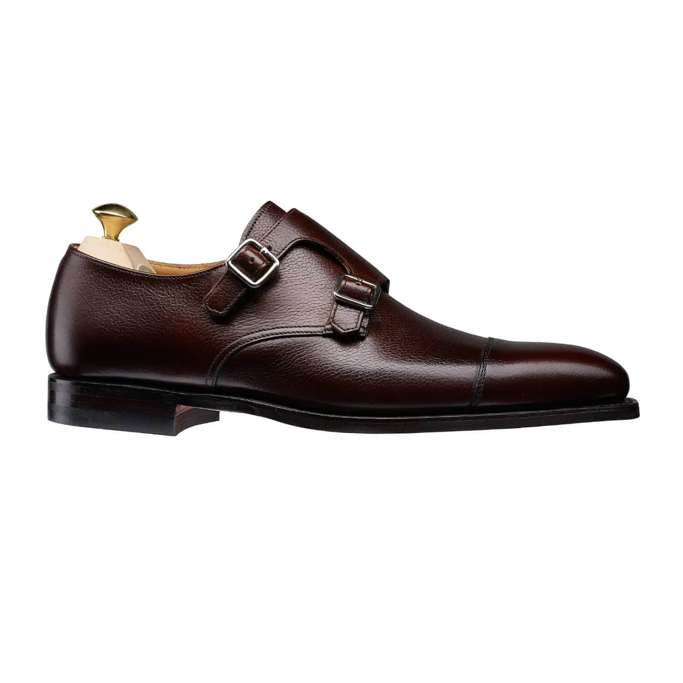 Lowndes Dark Brown Pebble Grain Day Long