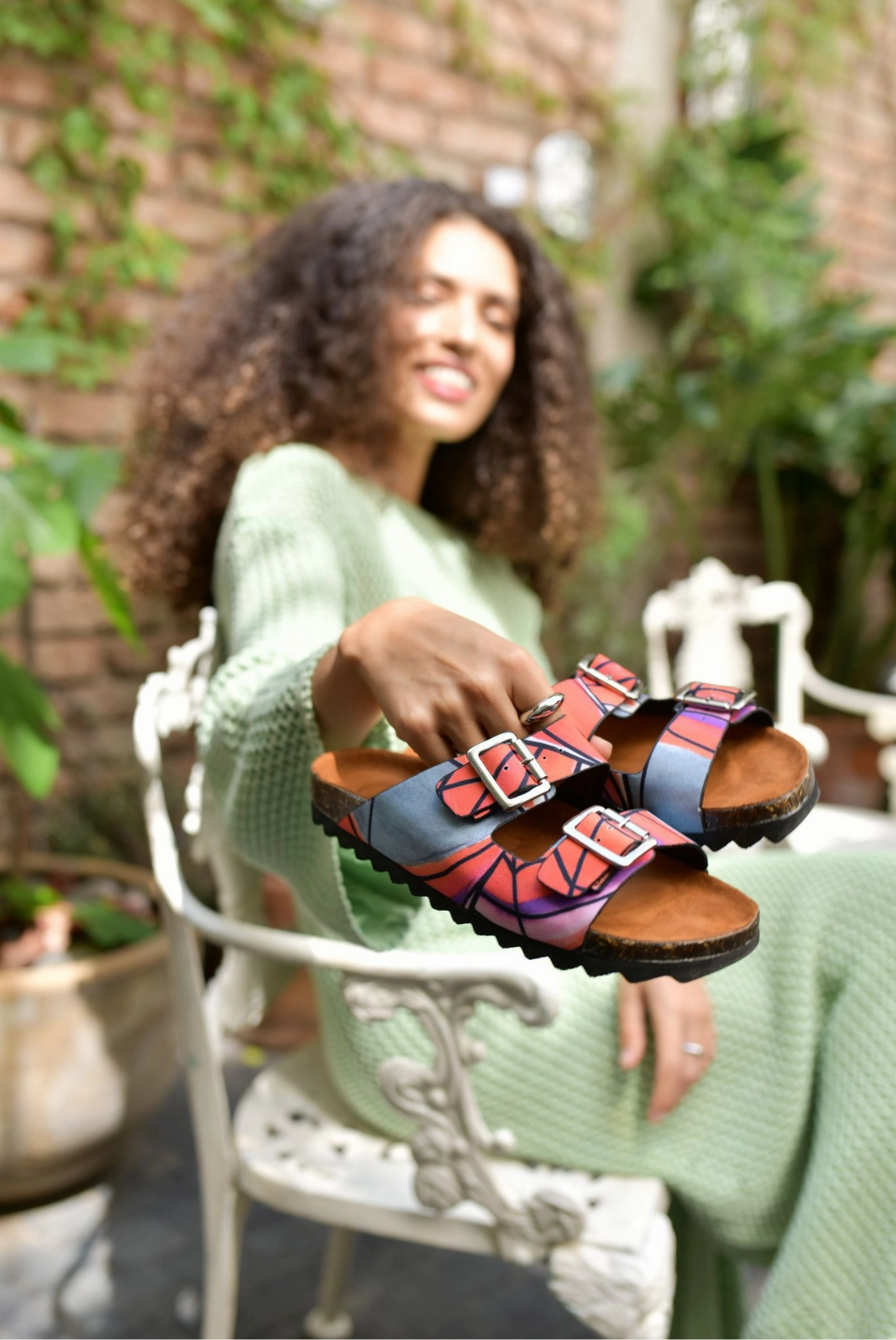 Sidewalk Ready Simple Wear Lundi Buckle Sandal