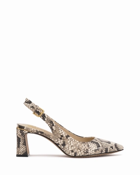 Hamden Buckle Slingback Dressy Pumps Evening Footwear