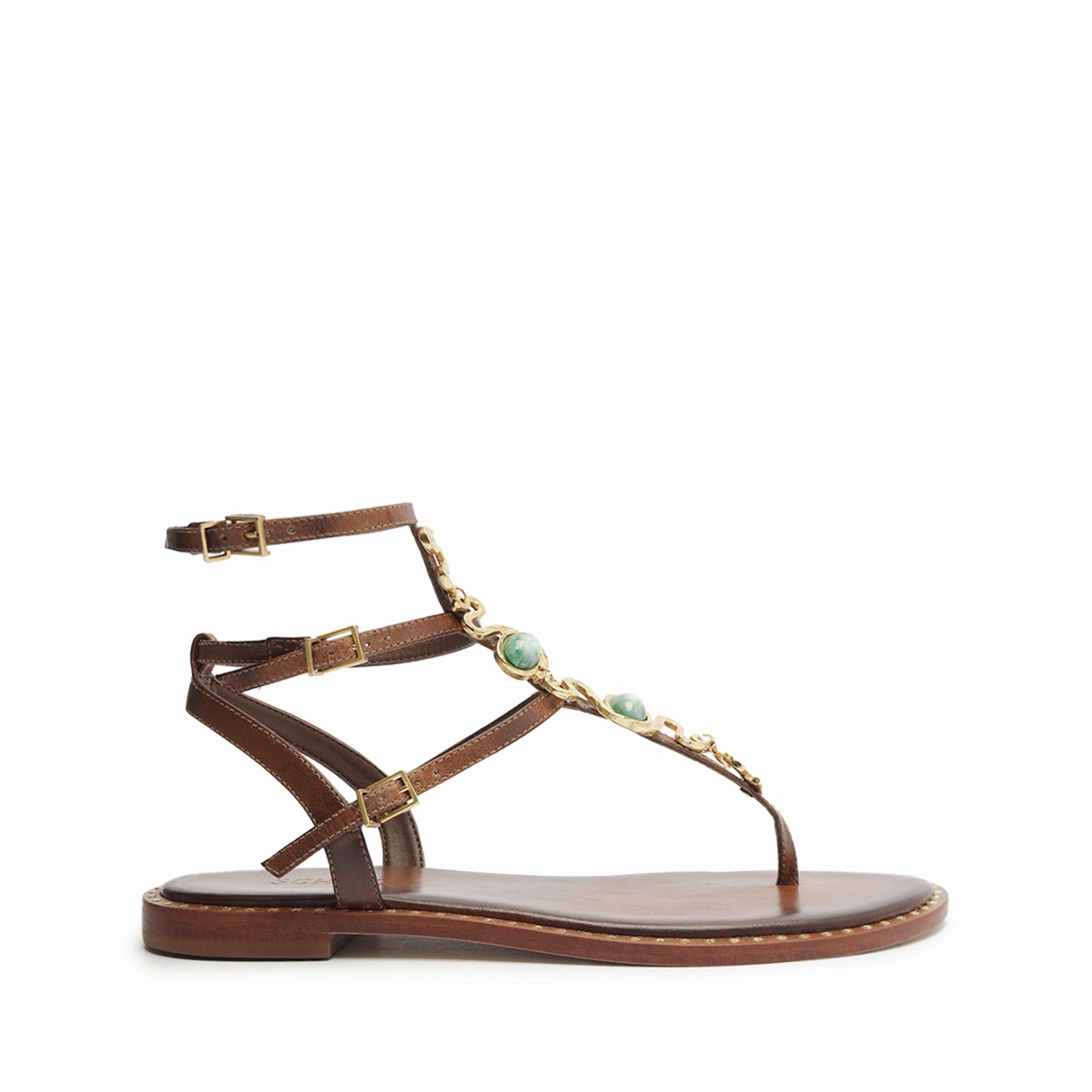 Malie Flat Sandal Long Lasting Outsole Durability All Day Travel Light