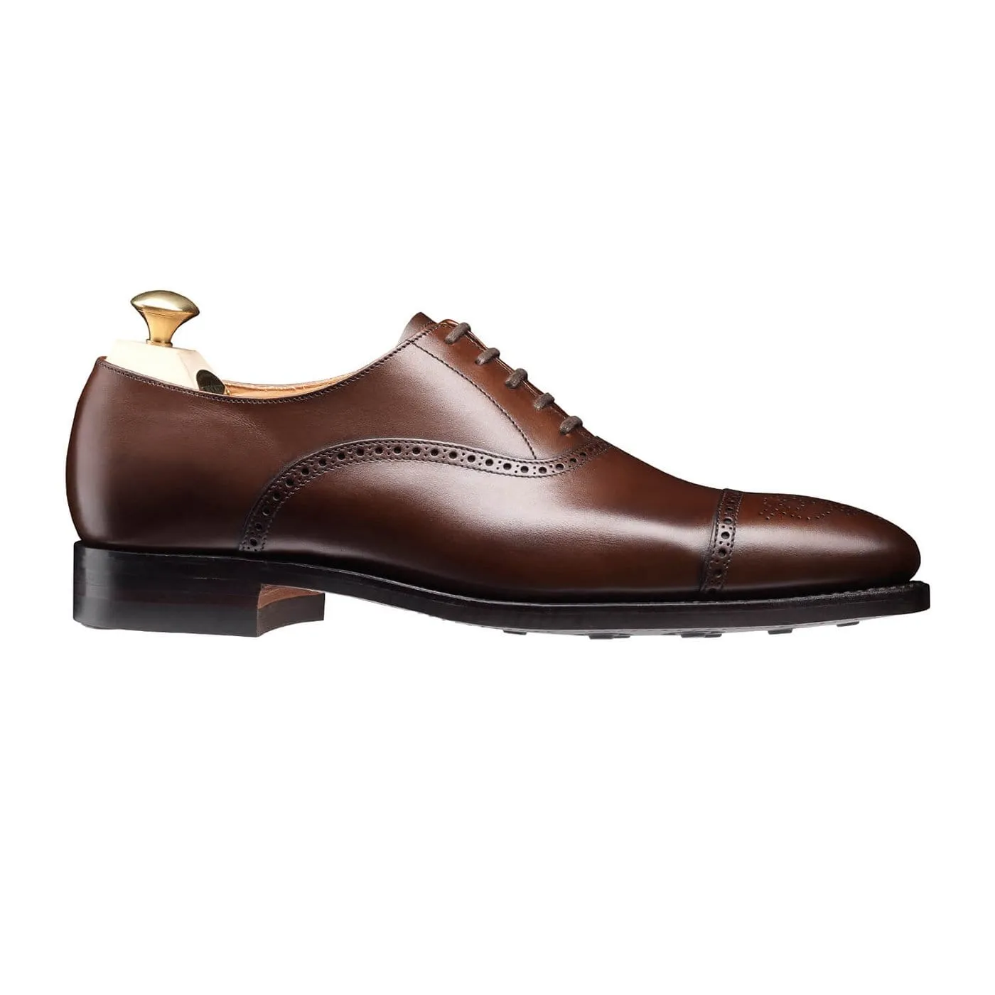 Malton Dark Brown Burnished Calf Camera Look